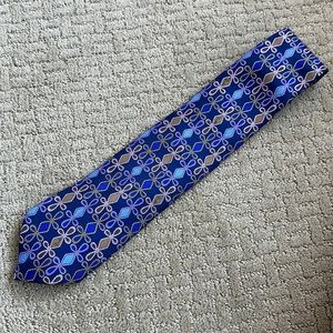 MENS EMILIO PUCCI TIE 100% SILK MADE IN ITALY